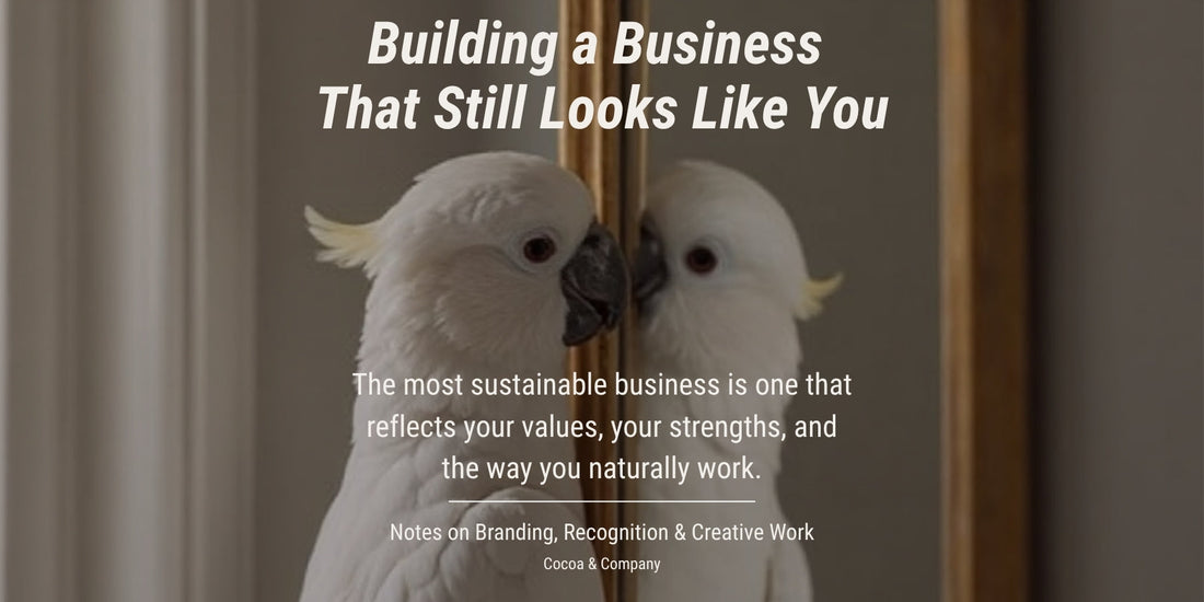 Building a Business That Still Looks Like You