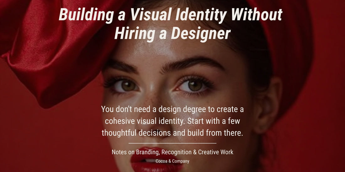 Building a Visual Identity Without Hiring a Designer