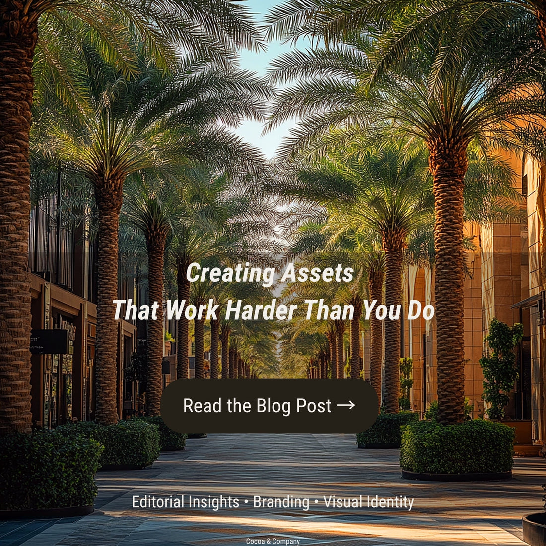 Creating Assets That Work Harder Than You Do