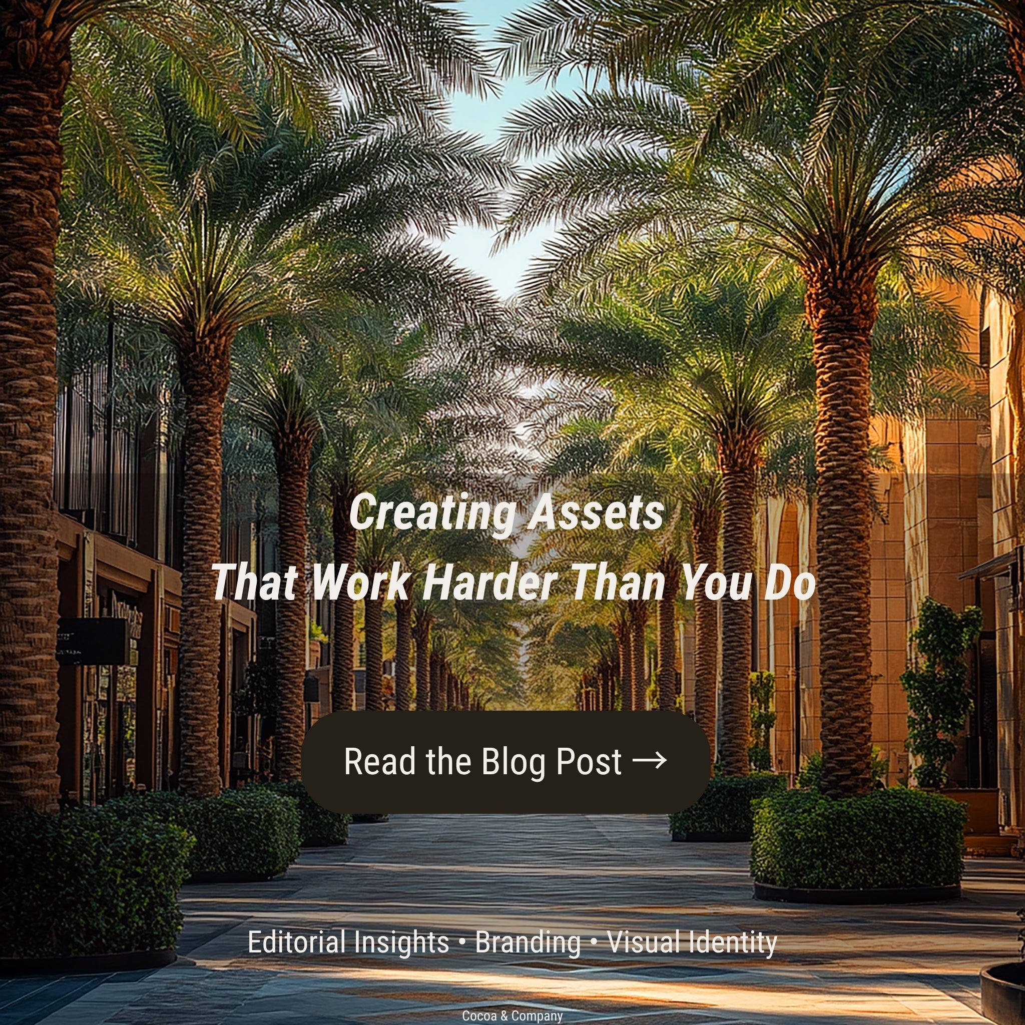 Creating Assets That Work Harder Than You Do