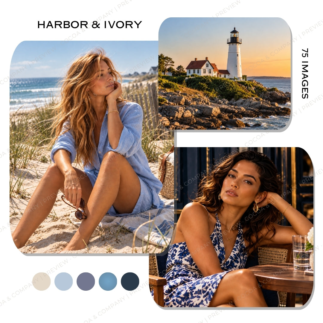 Harbor & Ivory — 75 Editorial Images for Brands & Creators
