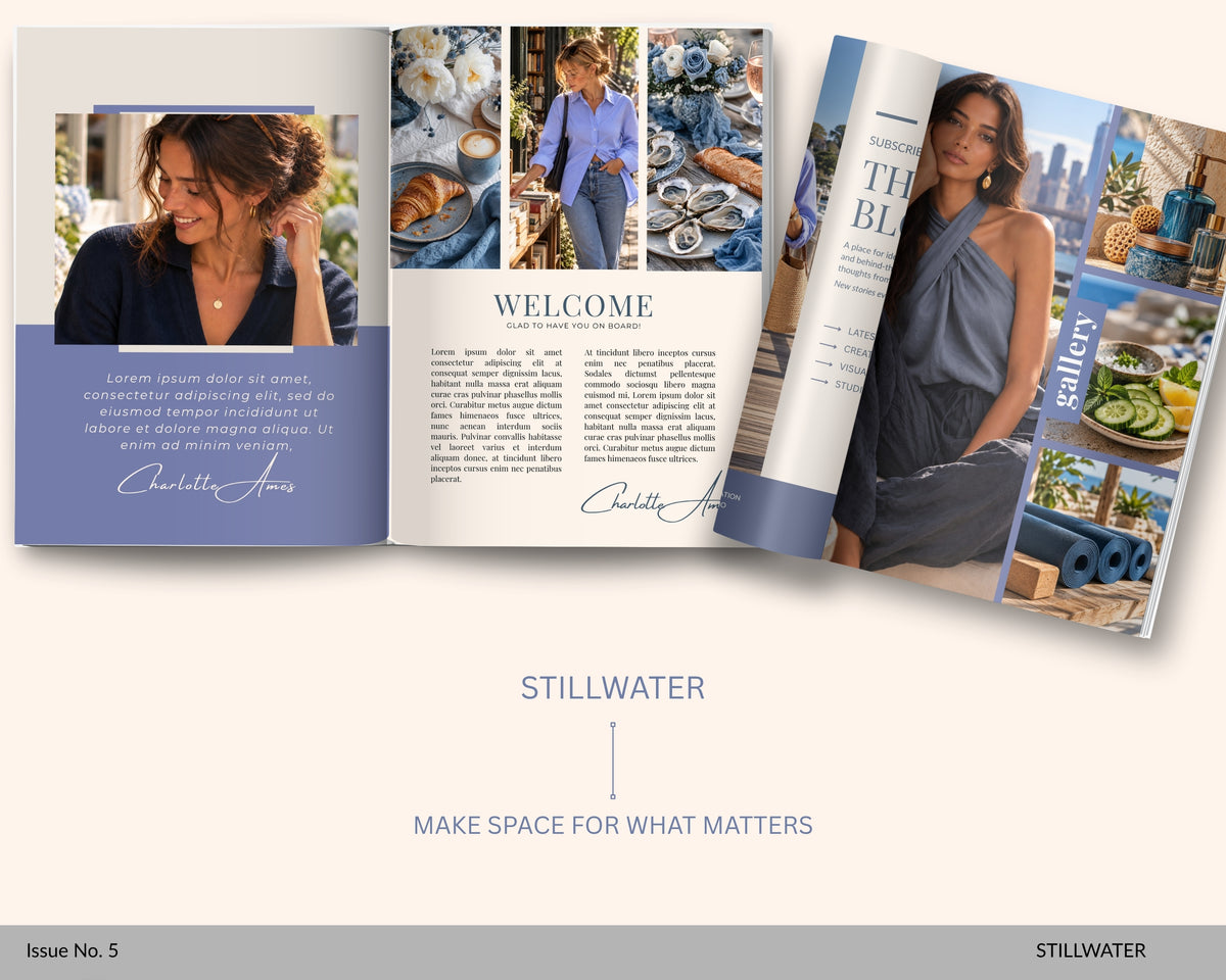 Stillwater | For brands that lead with clarity, composure, and quiet confidence.