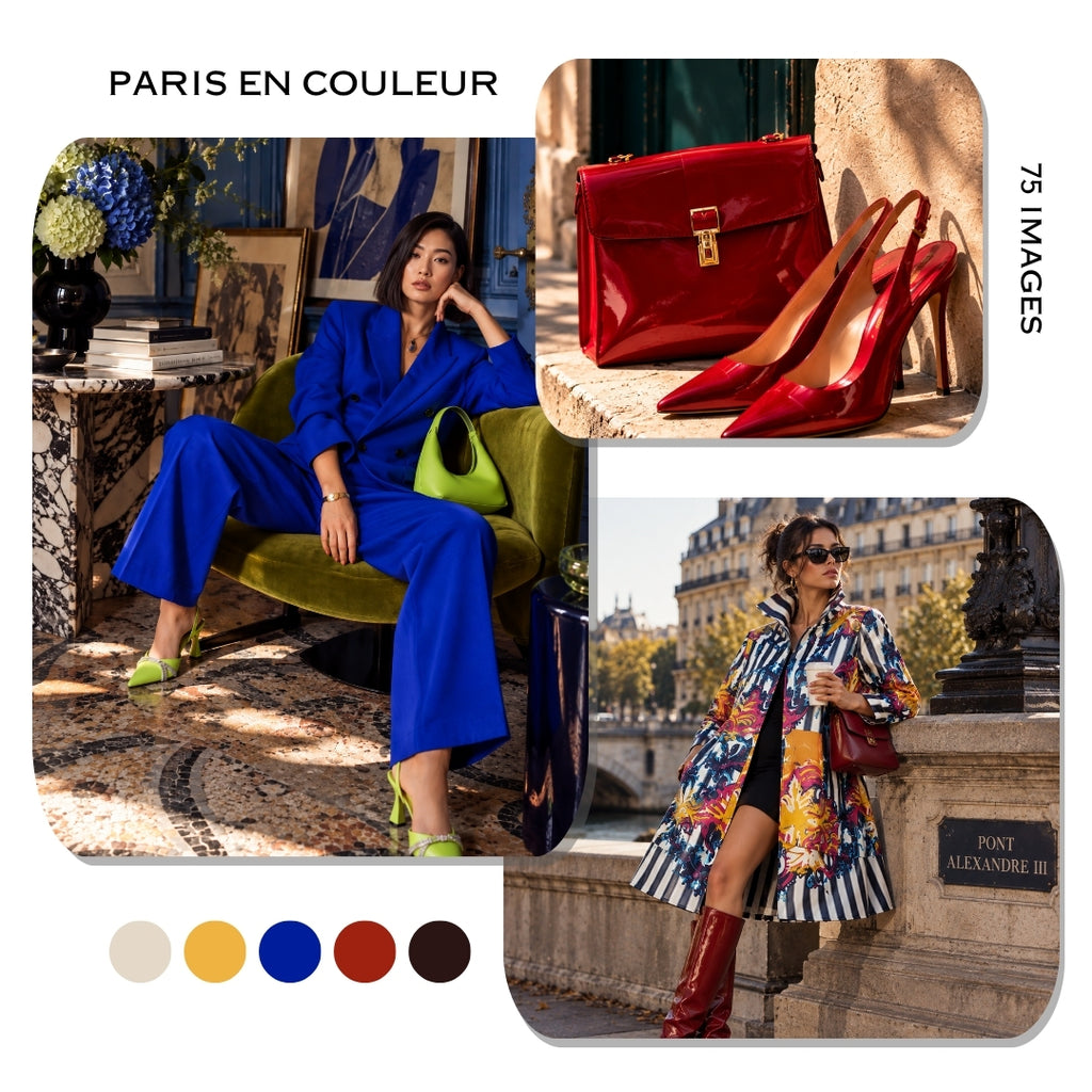 Paris en Couleur — 75 Editorial Images for Brands & Creators