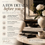 Quiet Power — 75 Editorial Images for Brands & Creators