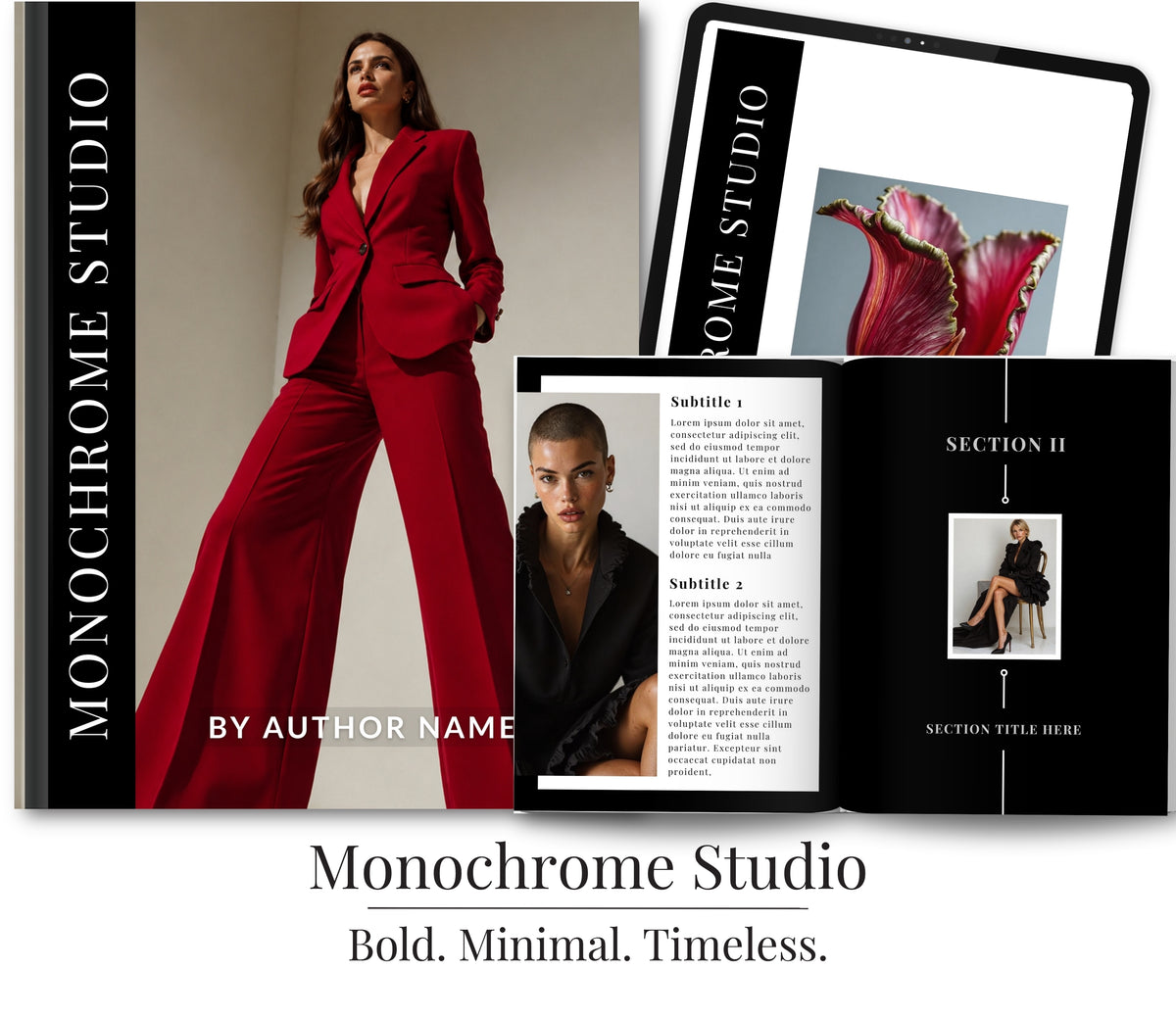 Monochrome Studio | For brands that lead with authority, structure, and restraint.