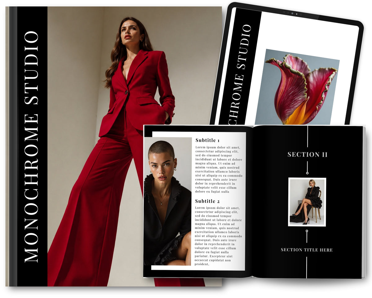 Monochrome Studio | For brands that lead with authority, structure, and restraint.
