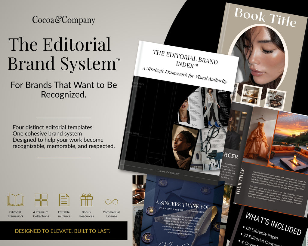 The Editorial Brand System™ | Build a Brand People Recognize