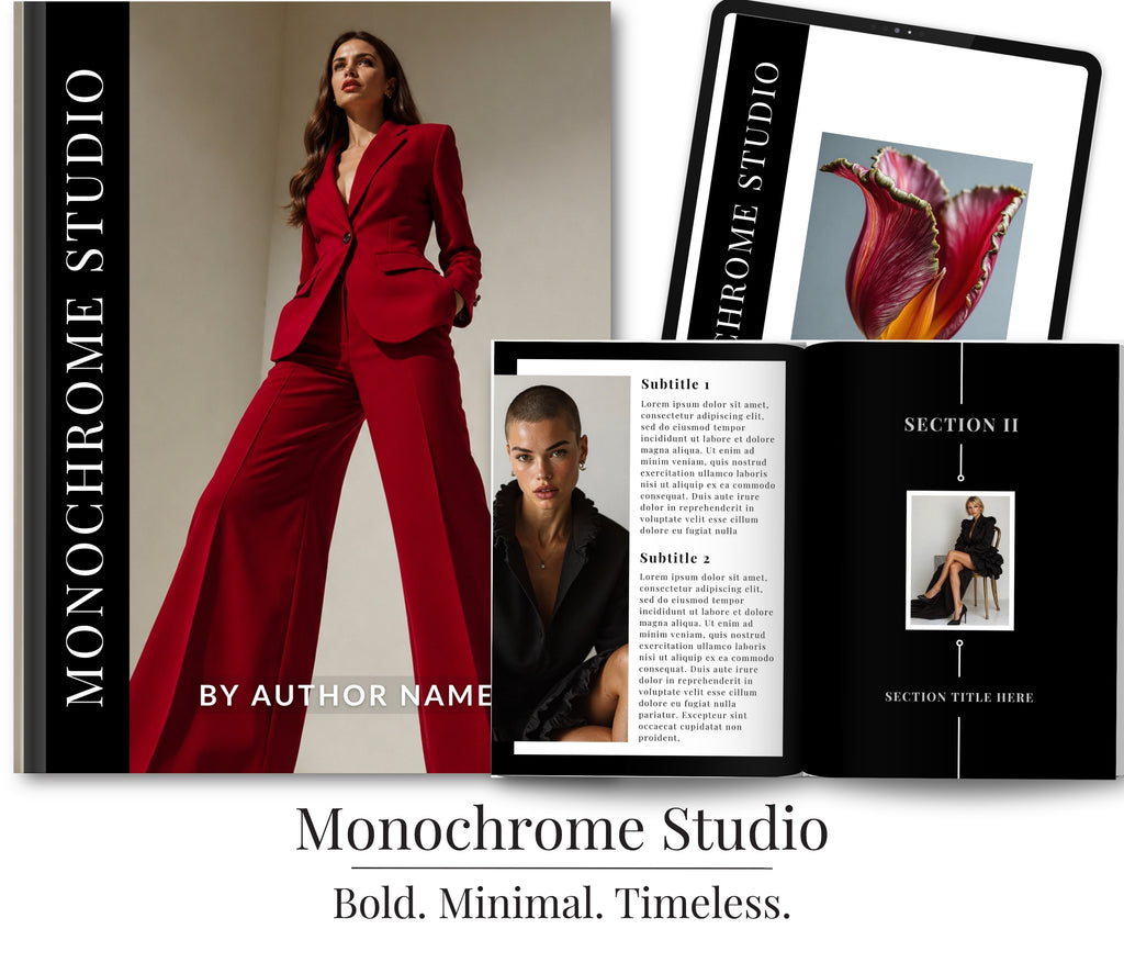 Monochrome Studio | For brands that lead with authority, structure, and restraint.
