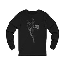 Load image into Gallery viewer, Peace - Unisex Jersey Long Sleeve Tee (front and back print)
