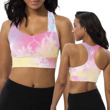 Load image into Gallery viewer, Italian Ice - Longline sports bra
