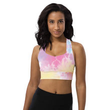 Load image into Gallery viewer, Italian Ice - Longline sports bra
