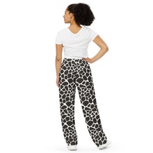 Load image into Gallery viewer, All-over print unisex wide-leg pants
